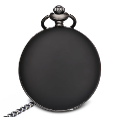 Retro All-Match Alloy Quartz Chain Pocket Watch