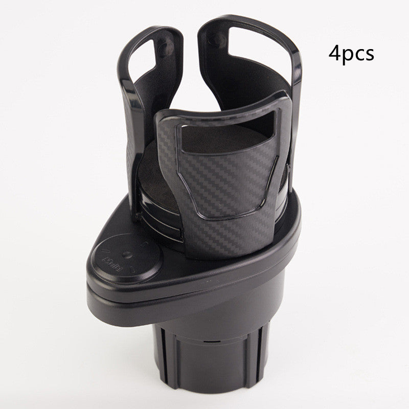 Multifunctional Car Water Cup Holder Carbon Fiber