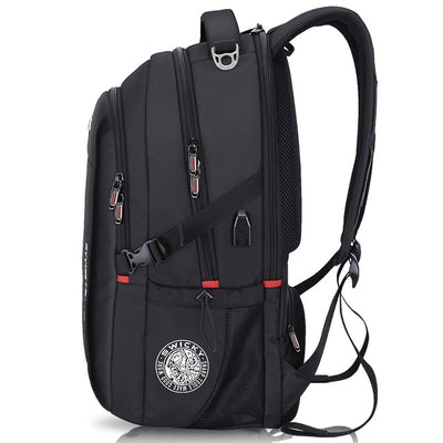 Men'S Shoulder Anti-Theft Multifunctional Backpack