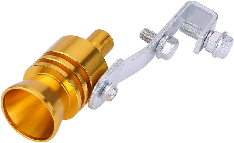 Turbo Sound Auto，Universale in Alluminio Auto Terminale Turbo Whistle Valve Simulator per Tubi Di Scarico Fischietto Dell&