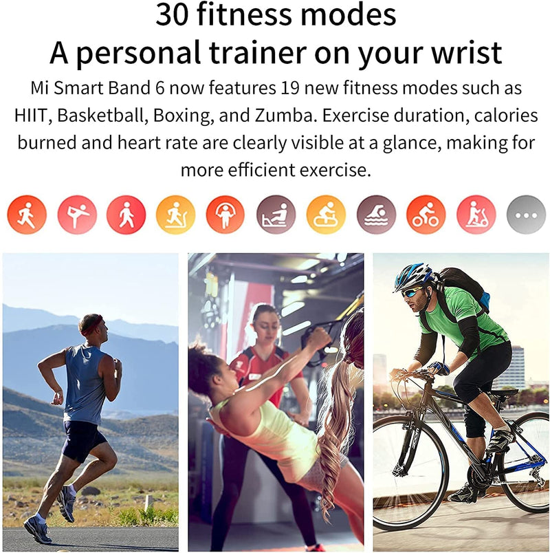 Smartwatch, Orologio Fitness Tracker Donna Uomo, Smart Watch, Sonno Cardiofrequenzimetro, Calorie Contapassi, M6 Activity Tracker, Impermeabile 5ATM, Notifiche Messaggi per Android Ios