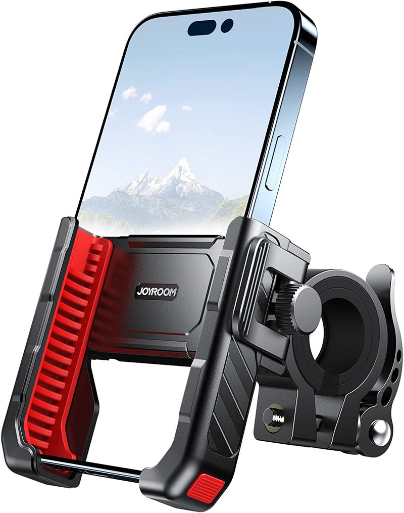 2023 Porta Cellulare Moto, 【Antiscivolo Antivibrante】 Supporto Telefono Bici【1S Blocco】 Universale Porta Telefono Moto Manubrio Holder per Iphone 14/13, Samsung S23/S22, 4,7"-7,0" Smartphone