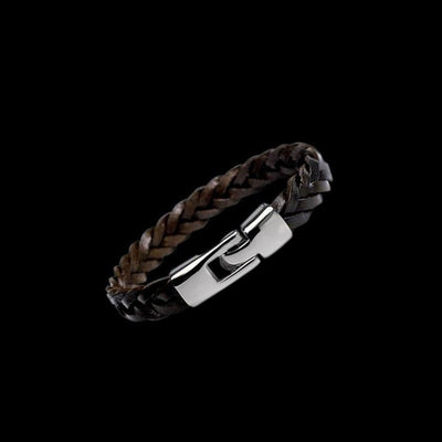 Leather Alloy Vintage Hand-Woven Bracelet