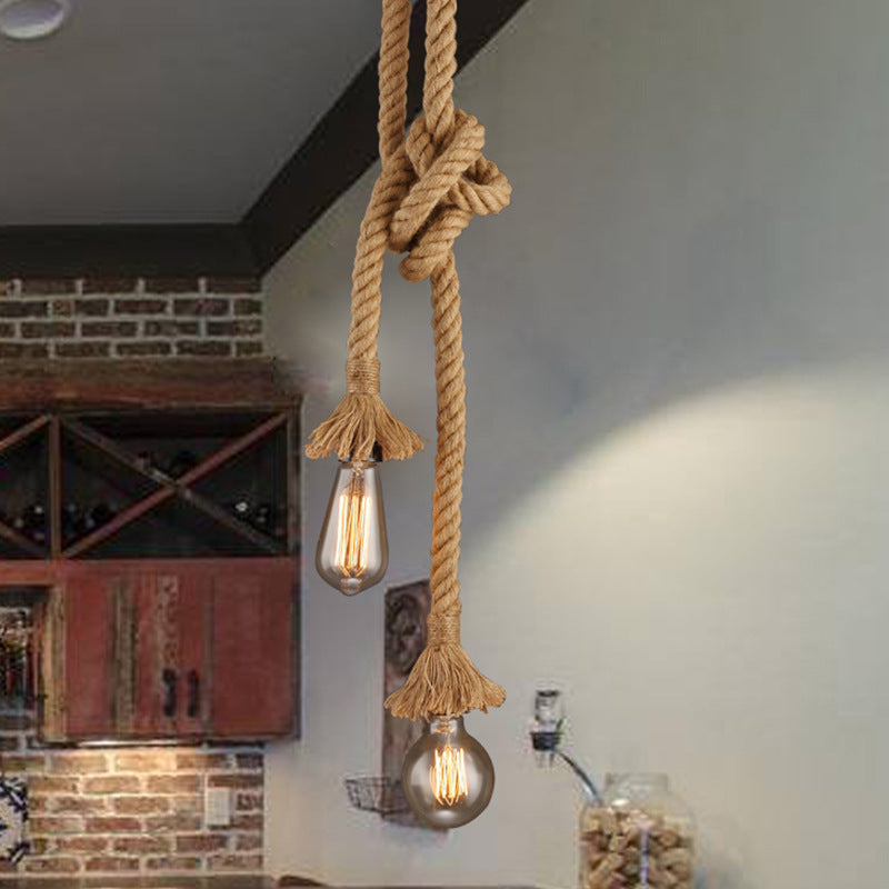 Twine Pendant Lamp Ceiling Lamp Home