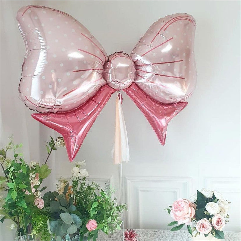 Happy Birthday Bowknot Aluminum Film Balloon