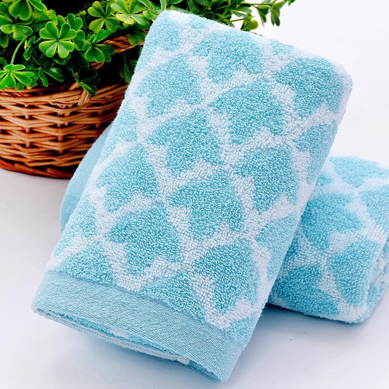 Daily Necessities Pure Cotton Thickened Absorbent Adult Face Wash Towel