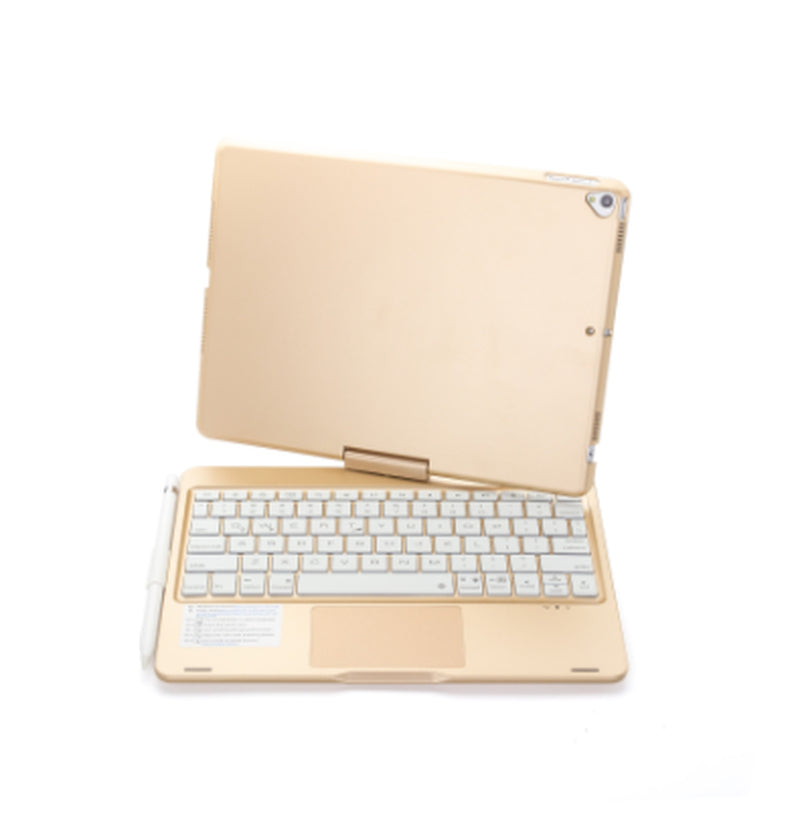 Compatible with Apple, Rotatable Bluetooth Ipad Touch Keyboard with Backlight