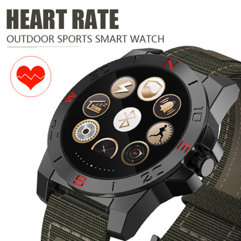 Outdoor Exercise Light Sensor Heart Rate Sleep Monitor Step up Hand Swing Bright Screen Smart Watch