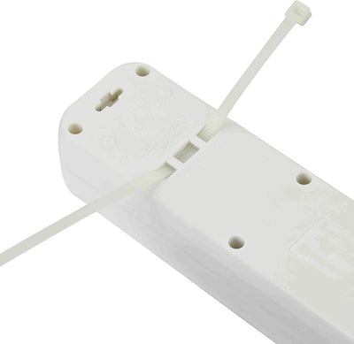 62068 Multipresa Tripla 3 Posti Polivalenti (Schuko + 10/16A) Con Interruttore-Cavo 1,5 M Bianco