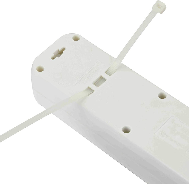62068 Multipresa Tripla 3 Posti Polivalenti (Schuko + 10/16A) Con Interruttore-Cavo 1,5 M Bianco
