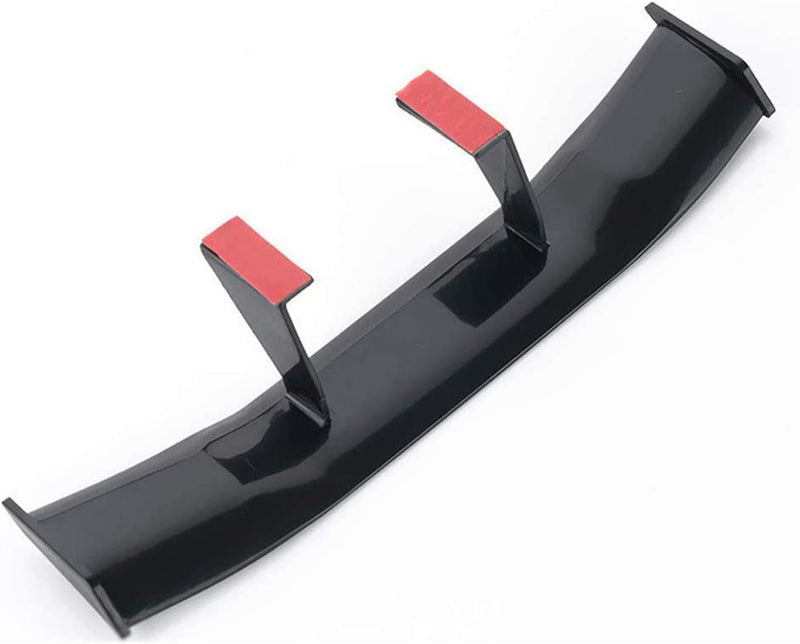 2 Pezzi Auto Mini Spoiler Ala, Mini Spoiler per Auto Universale, Ala Spoiler Mini Coda Auto Senza Perforazione, Può Essere Utilizzata per La Decorazione, Stabilità Del Veicolo