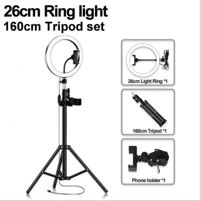 Mobile Phone Live Selfie Anchor round LED Fill Light