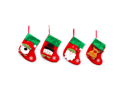 Christmas Decorations Santa Claus Socks Christmas Tree Pendant Christmas Socks Gift Bag Christmas Bag