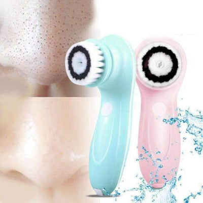 Rechargeable Face Brush Waterproof Pore Cleaner Washing Face Artifact Beauty Instrument Electric Cleansing Instrument Cleansing Brush