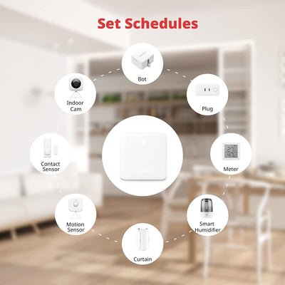 Hub Mini Smart Remote - Dispositivo IR, Collegamento a Wi-Fi, Controllo Del Condizionatore D'Aria, Compatibile Con Alexa, Google Home, Homepod, IFTTT