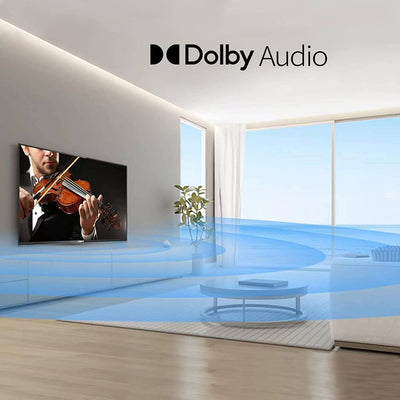 Irb32H3 Televisore 32 Pollici (TV 80 Cm), Dolby Audio, LED, HDMI, Lettore Multimediale Tramite USB, Uscita Audio Digitale, Triplo Sintonizzatore DVB-C / T2 / S2, CI+, Inclusa Modalità Hotel, 2023