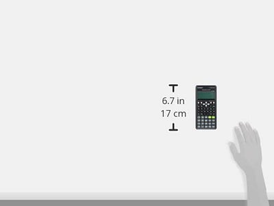 Fx-570Es plus 2 Calcolatrice Scientifica Con 417 Funzioni, Nero