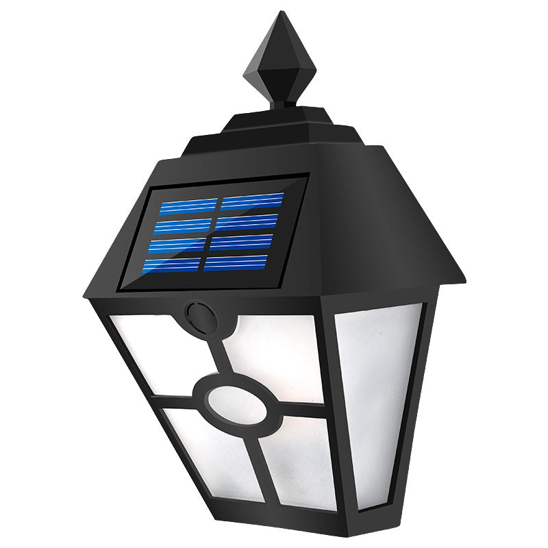 Solar Retro Hexagonal Pane Lamp