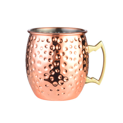 Moscow Mule Cup Copper-Plated Hammer Point