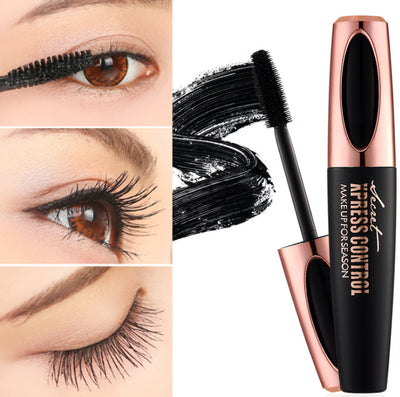 Long Curling Mascara Makeup Eyelash Black Waterproof Fiber Mascara Eye Lashes