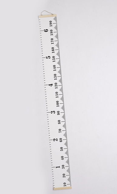 Height ruler wall photography props