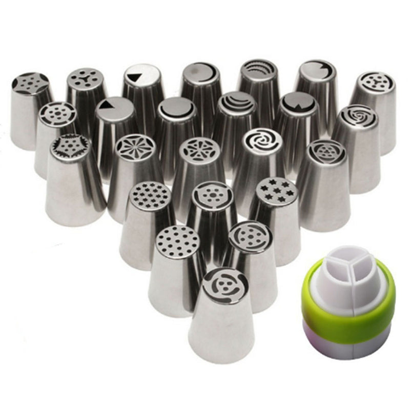 24Pcs Russian Tulip Stainless Steel Nozzles