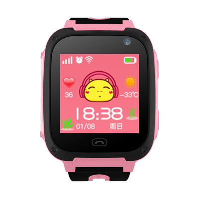 Gifted Children Touch Screen Smart Wearable Phone Watch with GPS Positioning anti Loss Function