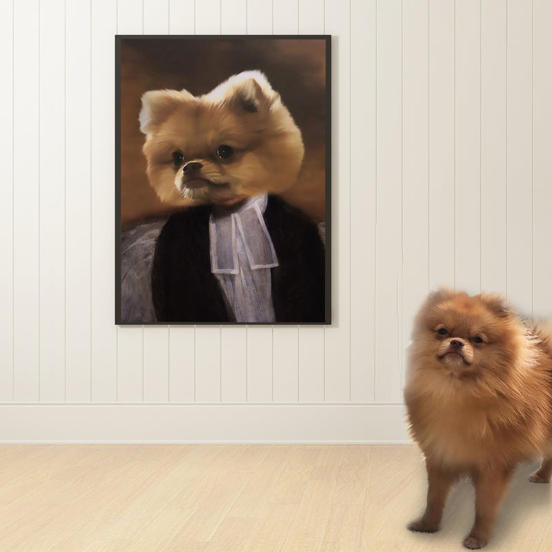 Personalized Pet Canvas Portrait Image Nordic Wall Art Picture