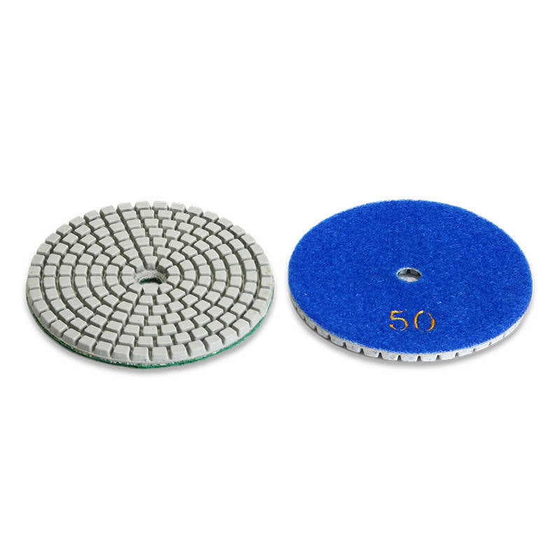 Stone polishing pad