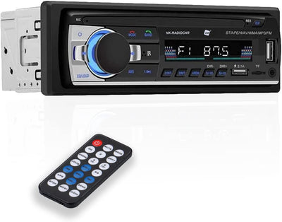 Autoradio Bluetooth 4.0-1 DIN - 4X40W - Funzione AUX, Lettore MP3 E Doppia Porta USB, Suono Stereo FM, Chiamate in Vivavoce, Telecomando, Display LCD, Ios E Android