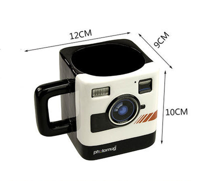 Creative Camera Ceramic Cup Camera Mug Camera Cup Styling Mug