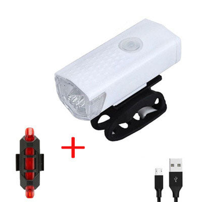 Bicycle Front Light USB Charging Highlight Headlight