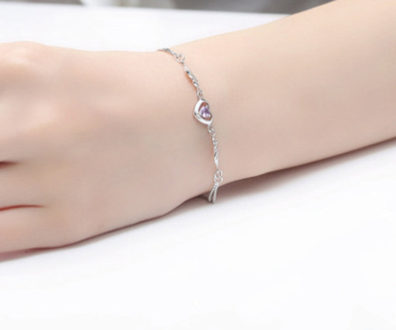 925 Sterling Silver Guardian Angel Bracelet