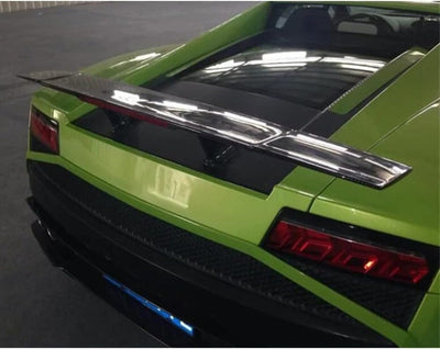 Vera Fibra Di Carbonio Auto Spoiler Posteriore Ala Tronco Spoiler Modifica Accessori Auto per Lamborghini Gallardo LP550 LP560 LP570 2003-2014