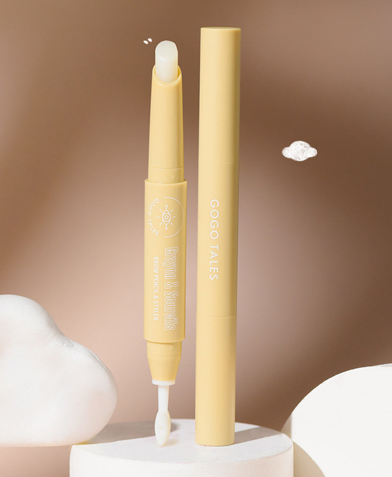 Double - Headed Stereoscopic Eyebrow Wax Shaping Wax