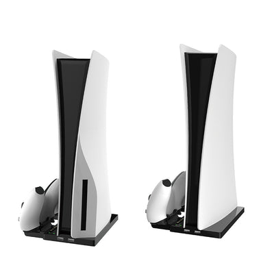 PS5 Host Multi-Function Charger Stand, Host Stand Stand with Bluetooth Handle Charger Charger