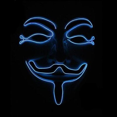 New LED Guy Fawkes Mask