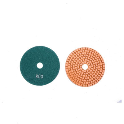 Stone polishing pad