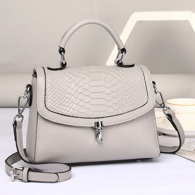 Real Leather Cross - Shoulder Bag Head Layer