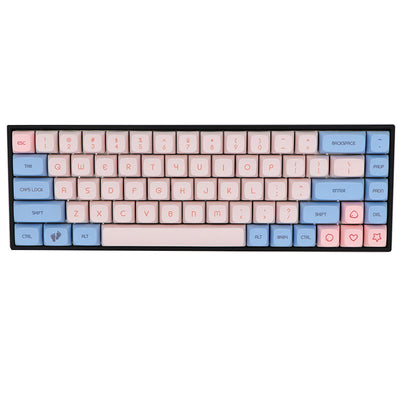 68-Key Mechanical Keyboard PBT Keycap