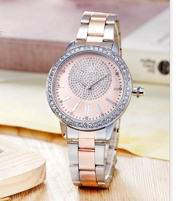 Shengke Rose Gold Watch