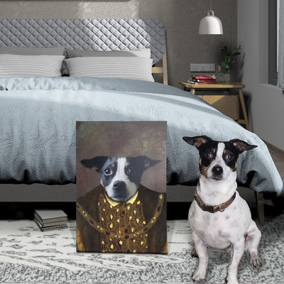 Personalized Pet Canvas Portrait Image Nordic Wall Art Picture