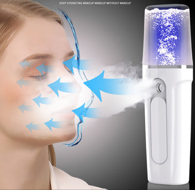 Facial Moisturizing Facial Beauty Apparatus with USB Charging Battery Bank