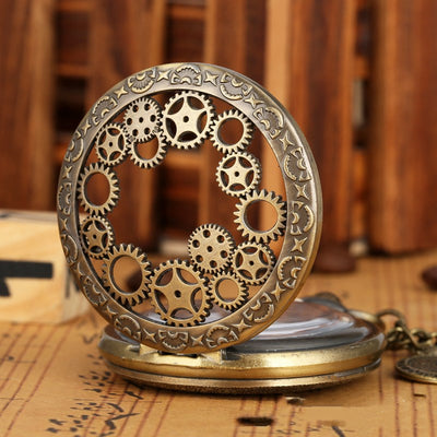 Creative Pocket Watch plus Compass Pendant