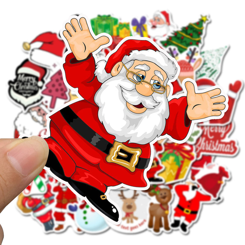 50 Graffiti Waterproof Christmas Stickers