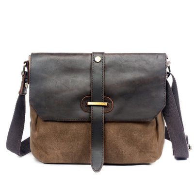 Men'S Canvas Shoulder Bag