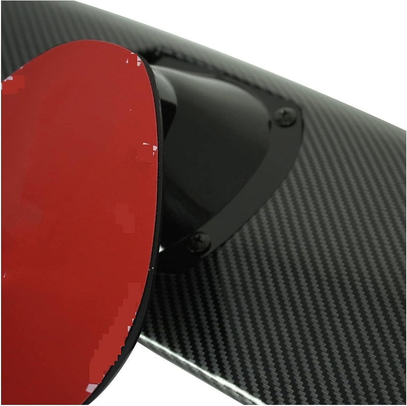 Alettone Spoiler Universale per Auto Berlina Baule Posteriore Ala Nero Carbonio per BMW E60 E36 E90 Tuning Parte Esterna Spoiler Spoiler Posteriore (Colore : 103-Bright Black)