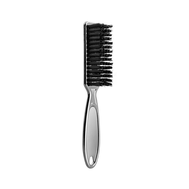 Retro Gradient Oil Head Electroplating Broken Hair Sweeping Neck Cleaning Beard Brush Hair Salon Hairdressing