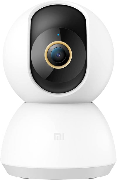 Smart Camera C300, Qualità 2K, Apertura F1.4, Lenti 6P, Visione Notturna LED Infrarossi, Visi