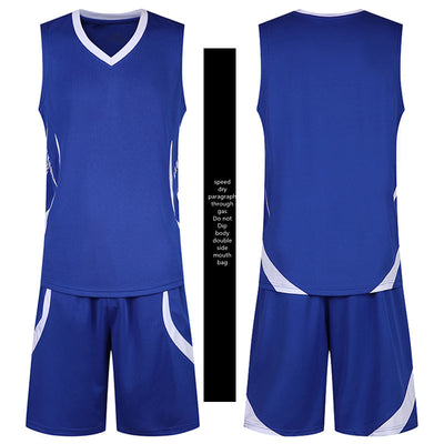 Basketball Sports Suit Men'S Summer 2021 Casual Wear Sleeveless Thin Vest Running Suit Shorts Sportswear